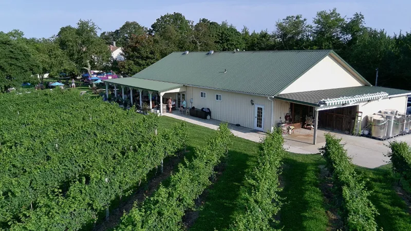 Jessie Creek Winery in Cape May Court House, New Jersey.