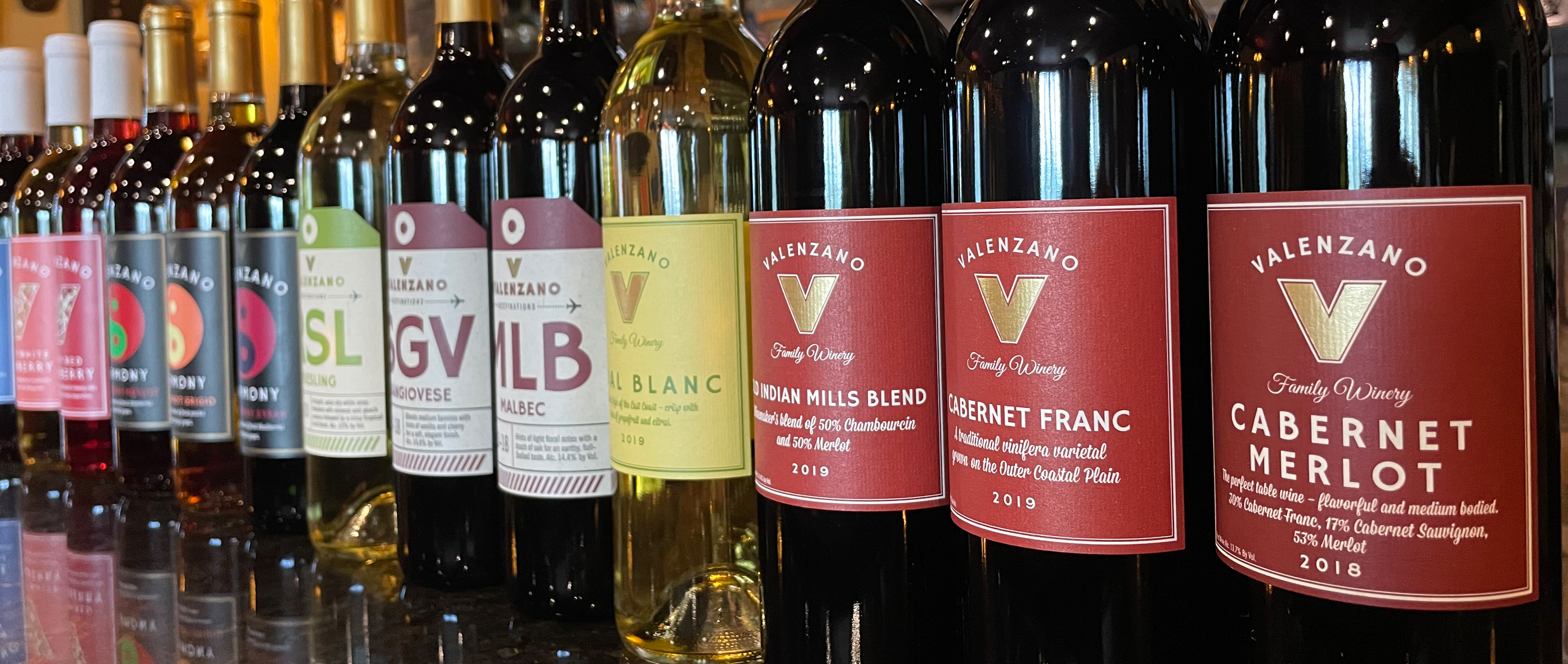 Valenzano Winery in Shamong, New Jersey.