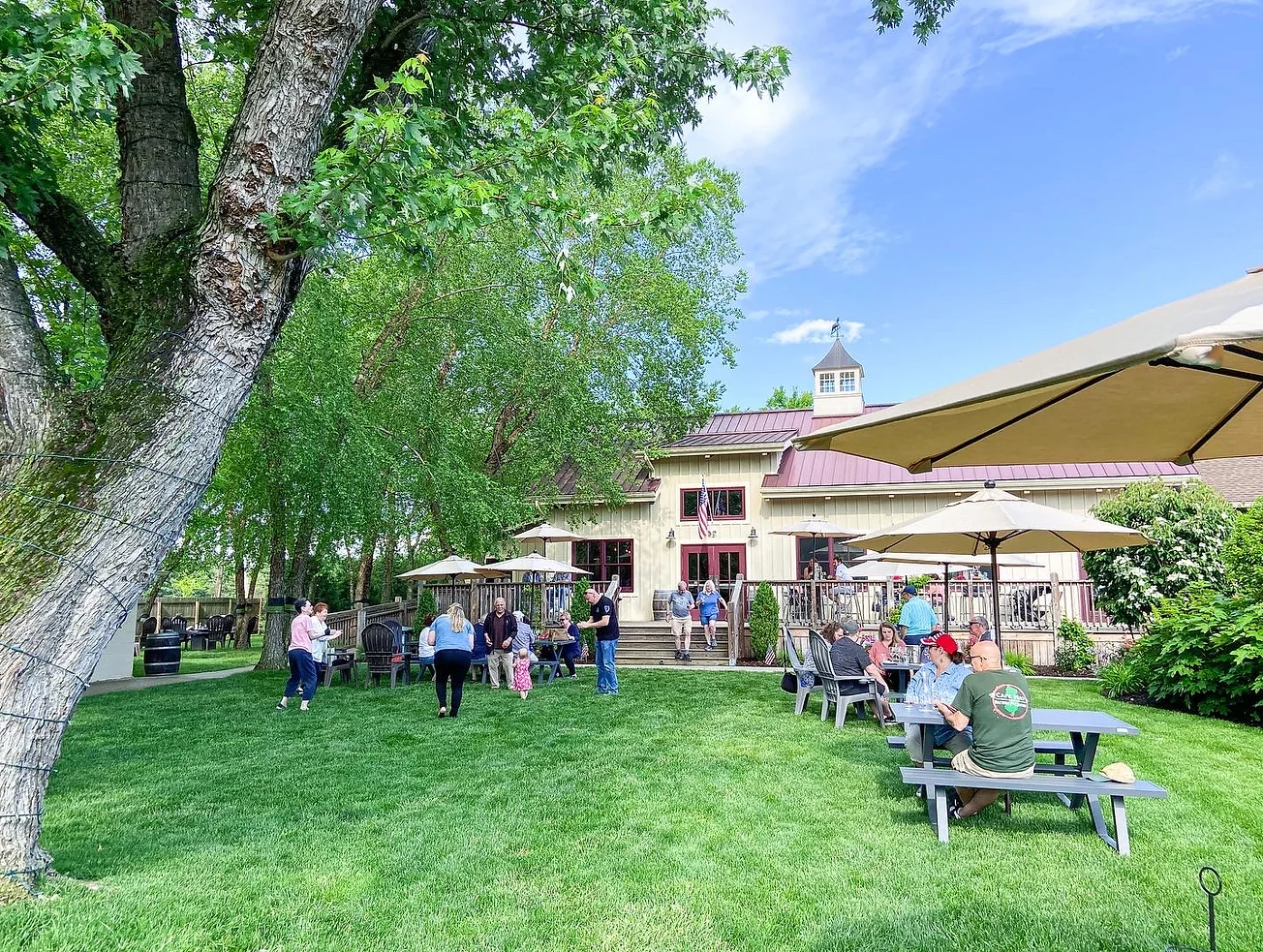 White Horse Winery in Hammonton, New Jersey.
